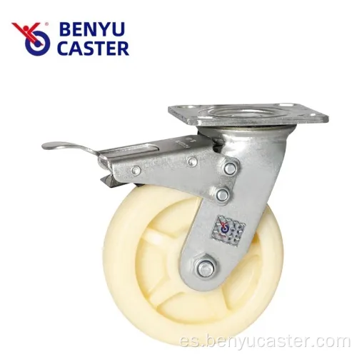 Caster de nylon de alta calidad pesado 4/5/6/8 pulgadas